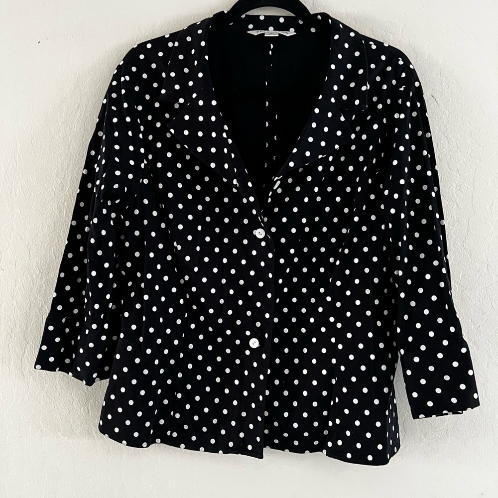 Pendleton Polka dot vest